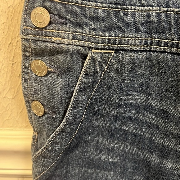 GAP For Good medium wash denim overalls size XS - Picture 6 of 10